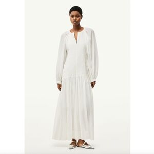 H&M - PIN-TUCK MAXI DRESS (NWOT)